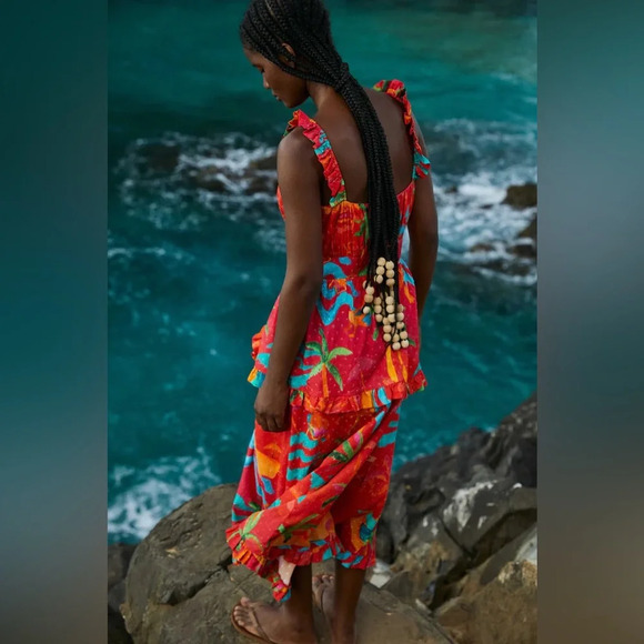 Farm Rio Ipanema Midi Dress - Picture 6 of 11